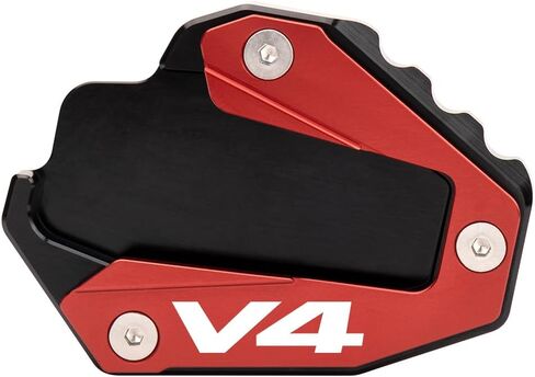 Motorcycle Kickstand Pad For Multistrada V4 2020-2025 Multistrada V4S 2020-2025 Multistrada V4 Rally 2022-2024 Anti Sinking Outdoor Parking multistrada v4 v4s Accessories (Red) in Saudi Arabia