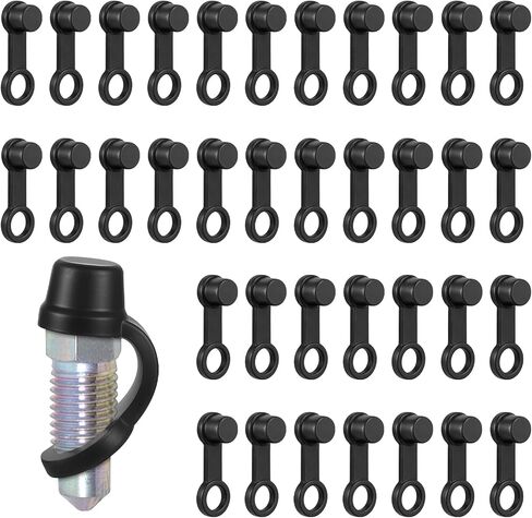 36 Pcs Bleeder Valve Cap, Brake Bleeder Caps Grease Fitting Caps Rubber Grease Zerk Cap for Automotive Car Motorcycle Bicycle in Saudi Arabia