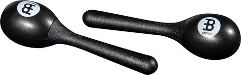 Meinl Percussion PEMBK Plastic Egg Maracas, Black in Saudi Arabia