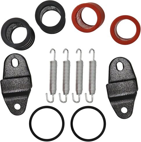 Muffler Joint Gasket Spring Stay Kit for 1987-2006 Yamaha Banshee 350 YFZ350 in Saudi Arabia