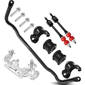 PENSUN Front Suspension Stabilizer Bar 55398938AC and Sway Bar End links Kit K80894 with Bushing for 2009-2022 Dodge Ram 1500, #55398938AB in Kuwait