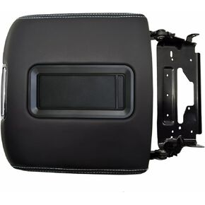 Center Console Armrest Lid W/Steel Bracket Compatible with Chevy Silverado & GMC Sierra 1500 2500 3500 2014-2018 Thone Yukon Suburban 2015-2020 Black Leather in Saudi Arabia