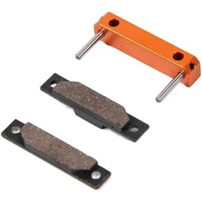 RC Accessories CNC Alloy Brake Pad Set for 1/5 HPI KM ROVAN Baja 5B 5T 5SC Rc Car Gas Parts(Orange) in Saudi Arabia