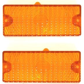 Parking Light Lens Amber Pair For Chevrolet K10 Suburban 1969-1970 in Kuwait
