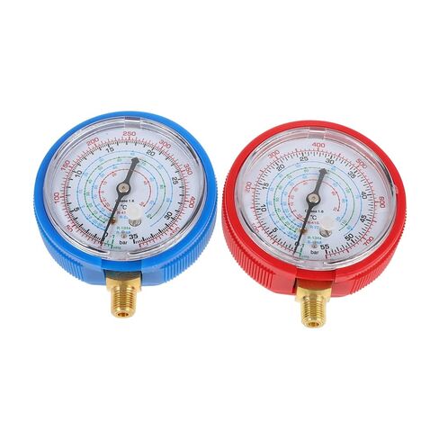 Cabilock 1Pair قياس الضغط العالي والمنخفض لمقياس إعادة شحن مكيف الهواء لأنظمة السيارات، تصميم سهل الاستخدام، متين وسهل القراءة in Saudi Arabia