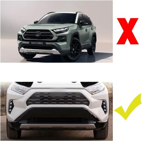 LED Daytime Running Lights Replacement for Toyota RAV4 2019 2020 2021 2022 2023 DRL Fog Lamps Kit, Rav4 Fog Lights Assembly Amber Turn Signal Lamps 3 Eyes Rav4 Daylights with Bezel, 1 Pair in Saudi Arabia