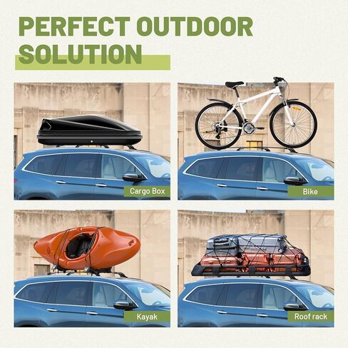 Roof Racks Cross Bars Compatible with Chevy Chevrolet Trax 2023 2024 2025 2026(Not for LS/1RS) 260LBS Heavy-Duty Aluminum Crossbars Rails Cargo Rooftop Bike Snowboard Skiboard Luggage Rack Carrier in Saudi Arabia