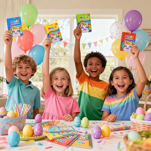 JOYIN 24 حزمة دفتر ملاحظات فني بألوان قوس قزح، هدايا الحفلات للأطفال، مجموعة الحرف الفنية، حشوات حقائب جودي للفتيات والأولاد، هدايا الإرجاع لعيد الميلاد، جوائز الفصول الدراسية، هدايا بالجملة لعيد الحب in Saudi Arabia