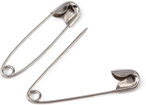 1000pcs Safety Pins Bulk Platinum Pins for Clothes Sewing Crafts,26x6x2mm in Saudi Arabia