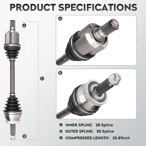 مجموعة عمود جانبي للسائق الأمامي الأيسر الجديد تناسب Hyundai Santa Fe 2010 2011 2012، لكيا سورينتو 2011 2012 2013، 2.4L 3.5L، لـ 66-3653 in Kuwait