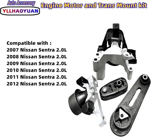 Engine Motor Mount Set 4pcs Compatible with 2002 2003 2004 2005 2006 Camry 2.4L 2004-2007 2008 Solara 2.4L Auto Trans Replacement for A4203 A4211 A4204 A4207 in Kuwait