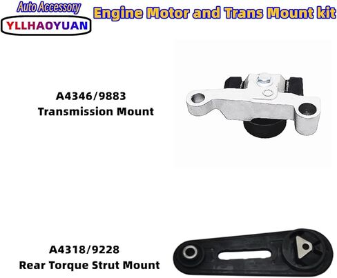 Engine Motor Mount Set 4pcs Compatible with 2002 2003 2004 2005 2006 Camry 2.4L 2004-2007 2008 Solara 2.4L Auto Trans Replacement for A4203 A4211 A4204 A4207 in Kuwait