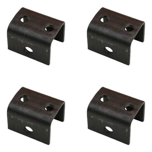 RAParts Four Trailer Front & Rear Hangers for Double-Eye Springs 2-3/8" x 3" x 1-7/8" & 9/16" Bolt Hole in Kuwait