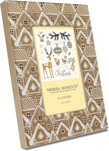 MIMOSA MOMENTS Christmas Sentiment Picture Frame for 6x4 Photo (Christmas Blessings) in Saudi Arabia