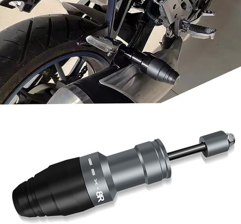 لـ GSX8R GSX-8R gsx-8r gsx 8r 2024 2025 2026 قضيب حماية من الاصطدام بالسقوط للدراجة النارية قضيب مضاد للسقوط سكوتر الدراجة بار CNC محرك ألومنيوم سحق إطار منزلق (أزرق) in Kuwait