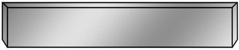 Replacement For FREIGHTLINER FLT CABOVER YEAR 1987 BLANK STAINLESS TEXAS BOXED END BUMPER 20IN W USX MOUNTING PLATES by Technical Precision in Saudi Arabia