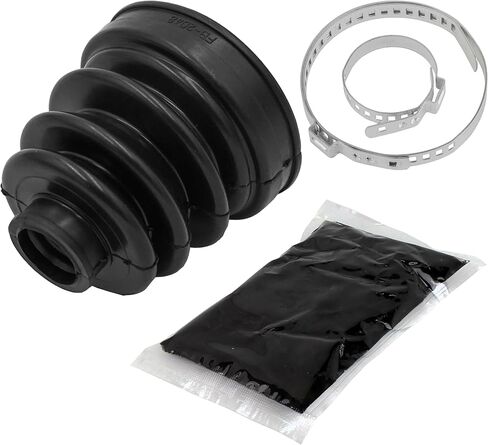 Caltric Front Drive Shaft Boot Kit Cv Boot Kit Compatible with Kawasaki Bayou 300 Klf300C 1995-2005 in Saudi Arabia