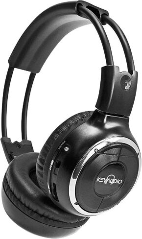 RP Accessories IR-2008B Infrared Wireless Headphones, 2-Channel Folding Universal Rear Entertainment System IR Headphone for Car TV and DVD Player Audio, Set of 4 in Saudi Arabia
