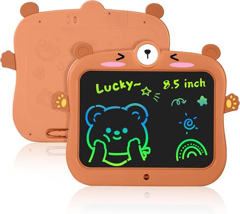 تابلت كتابة LCD للأطفال، لوحة رسم لوحة رسومات الشعار المبتكرة مقاس 8.5 بوصة، ألعاب الوحش الصغير للأطفال، ألعاب السفر للأطفال من عمر 3 4 5 6 7 8 سنوات للأولاد والبنات هدايا عيد الميلاد (أزرق) in Kuwait