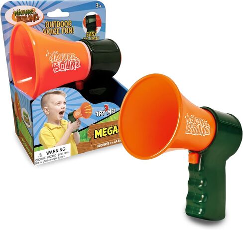 Nature Bound Megaphone for Kids – 7.5" Voice Amplifier, Perfect for Camping, Hiking, Spy Play, and Outdoor Adventures in Saudi Arabia