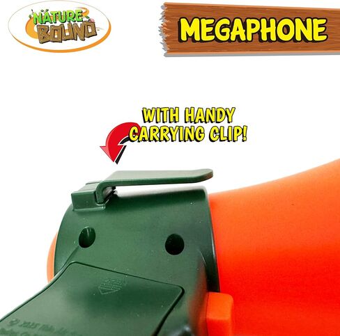 Nature Bound Megaphone for Kids – 7.5" Voice Amplifier, Perfect for Camping, Hiking, Spy Play, and Outdoor Adventures in Saudi Arabia