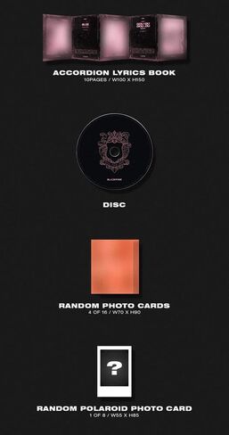 BLACK PINK: KILL THIS LOVE (المجموعة: الإصدار الأسود + الإصدار الوردي) ألبوم الصور الصغير الثاني + زين الصور + ملصق على العبوة + كتاب كلمات الأكورديون + بطاقات الصور الفوتوغرافية + مجموعة الملصقات in Saudi Arabia