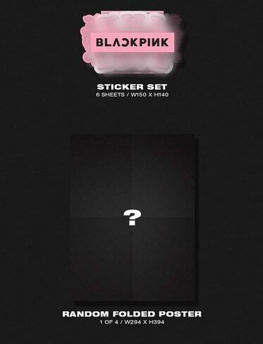 BLACK PINK: KILL THIS LOVE (المجموعة: الإصدار الأسود + الإصدار الوردي) ألبوم الصور الصغير الثاني + زين الصور + ملصق على العبوة + كتاب كلمات الأكورديون + بطاقات الصور الفوتوغرافية + مجموعة الملصقات in Saudi Arabia
