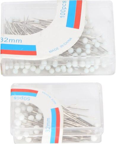 2 Box Sewing Pins, Straight Quilting Pin with Ball for DIY Crafting (White) in Saudi Arabia