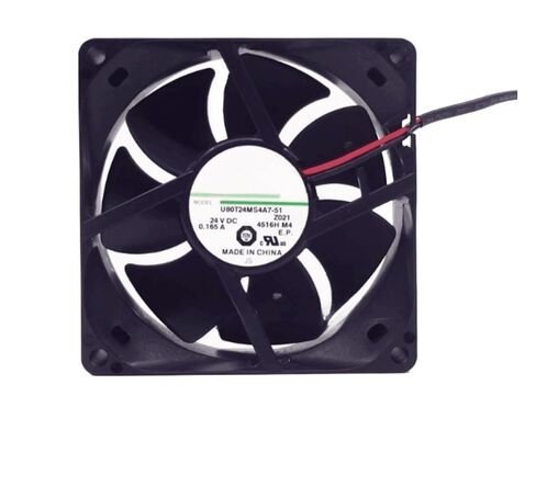 U80T24MS4A7-51 24V 0.165A مروحة تبريد 8025 8 سم 80 × 80 × 25 مم (3 أسلاك) in Saudi Arabia