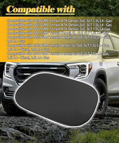 84228129 غطاء خزان الوقود لباب الغاز متوافق مع 2018-2024 جي إم سي تيرين AT4، دينالي، SL، SLE، SLT in Kuwait