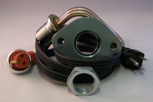 Engine Heater Kit compatible with DETROIT DIESEL 3-53, 4-53 Engines without water cooled compressor in Saudi Arabia