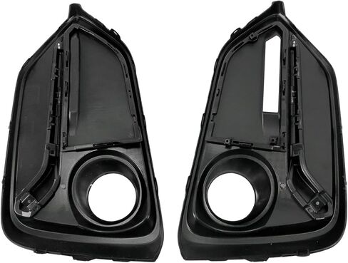 COOL STAR 1 Pair Front Fog Light Covers Compatible with Honda Civic Hatchback 2017-2021 Driver and Passenger Side Front Bumper Fog Lamp Light Cover Trim White in Saudi Arabia