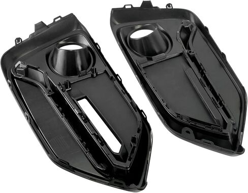 COOL STAR 1 Pair Front Fog Light Covers Compatible with Honda Civic Hatchback 2017-2021 Driver and Passenger Side Front Bumper Fog Lamp Light Cover Trim White in Saudi Arabia
