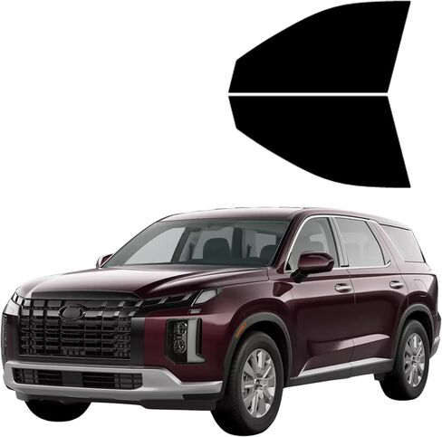 مجموعة تظليل فيلم الخصوصية للنافذة لعام 2020-2025 Hyundai Palisade للسائق والركاب، غشاء نافذة للخصوصية مصنوع مسبقًا من الكمبيوتر للمصنع لا يتقشر أو يفقّع أبدًا (20% الكل) in Saudi Arabia