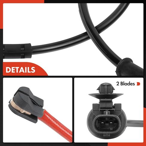 A-Premium Front Driver or Passenger Brake Pad Wear Sensor Compatible with Land Rover Range Rover 2022-2024 4.4L, Range Rover Sport 2023-2024 in Saudi Arabia