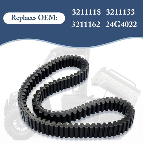 3211118 Drive Belt Compatible with Polaris Ranger 500 700 HD XP 800 Crew Sportsman 450 500 570 800 850 RZR 800 4 S Replaces 3211133 3211162 24G4022 in Saudi Arabia