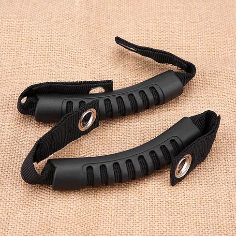 Headrest Grab Handle, Headrest Grab Handles, 2Pcs Roof Grab Handles/Car Rear Seat Back Headrest Grab Handle Set With Hole For Wrangler, fabric handle in Saudi Arabia