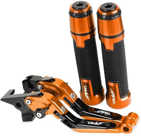 For RC390 DUKE390 250 200 2023 brake horn clutch handlebar cover pull rod accessories Motorcycle Accessories (orange) in Saudi Arabia