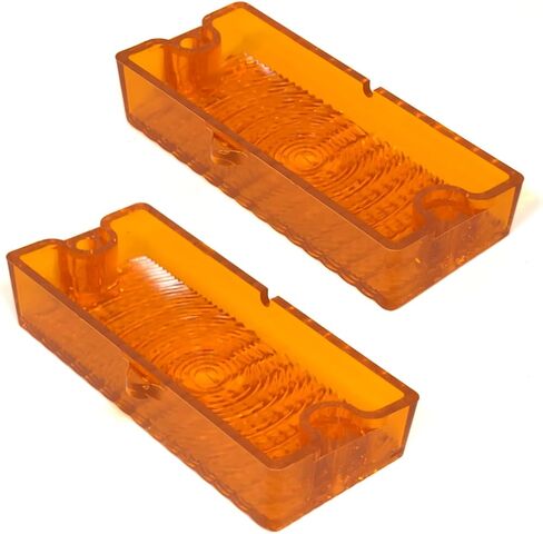 Parking Light Lens Amber Pair For Chevrolet C30 Pickup Truck 1969-1970 in Saudi Arabia
