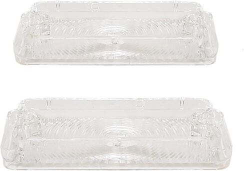 Parking Light Lens Clear Pair For Chevrolet K30 Pickup Truck 1968-1968 in Saudi Arabia