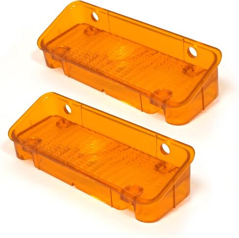 Parking Light Lens Amber Pair For Chevrolet C30 Pickup Truck 1971-1972 in Saudi Arabia