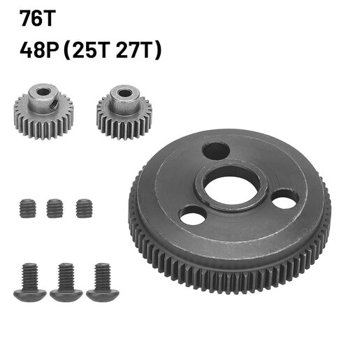 Daitoku 48P 86T مجموعة تروس حفز مع 19T 21T Pinions Gear RC ترقيات أجزاء ل 1/10 Traxxas Slash 2WD Rustler 2WD Stampede 2WD in Kuwait