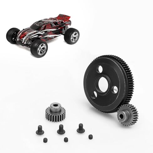 Daitoku 48P 86T مجموعة تروس حفز مع 19T 21T Pinions Gear RC ترقيات أجزاء ل 1/10 Traxxas Slash 2WD Rustler 2WD Stampede 2WD in Kuwait