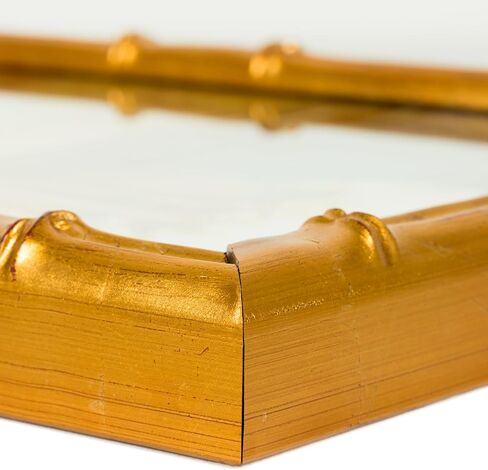 إطارات Craig من الخيزران الصناعي، إطار صورة مقاس 8x10، ذهبي عتيق in Kuwait