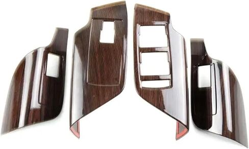Car Door Window Lifter Control Switch Panel Cover Sticker Trim Compatible with Buick Regal 2009-2016 LHD(Carbon Texture) in Kuwait