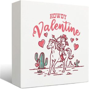 grapehiker Be My Valentine Sign, Vintage Valentines Day Decor, Valentines Day Wooden Sign, Valentines Day Desk Decor, Valentines Decorations, Vintage Cat Kitten Valentines Wood Box Sign 5x5 in Kuwait