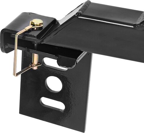 KUAFU Spare Tire Carrier Mount Compatible with Hummer H2 with Rear License Plate Relocating Kit w/Light Black in Saudi Arabia