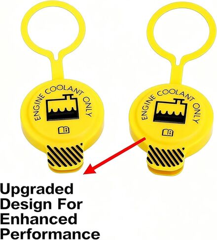 2 Pcs Coolant Overflow Bottle Cap – Compatible with Dodge Journey Dakota Jeep Grand Cherokee JK Wrangler Ram 2500 3500 (55056382 55056382AA)​ in Saudi Arabia