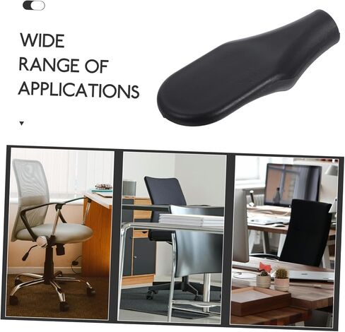 DOITOOL 4pcs Ergonomic Office Chair Armrest Replacement Handle Parts for Desk Chairs Easy Installation Compatible Various Models Enhanced Comfort Elegant Design in Saudi Arabia