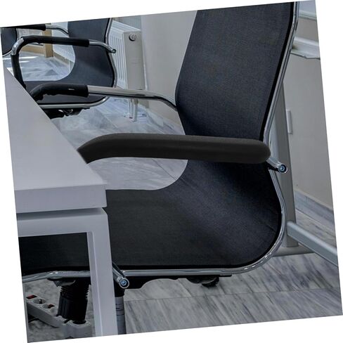 TEHAUX 2Pcs Office Chair Armrest Pads Replacement Cushion for Gaming Swivel and Wheelchairs Ergonomic Comfort Support for Office Workers and Seniors in Saudi Arabia
